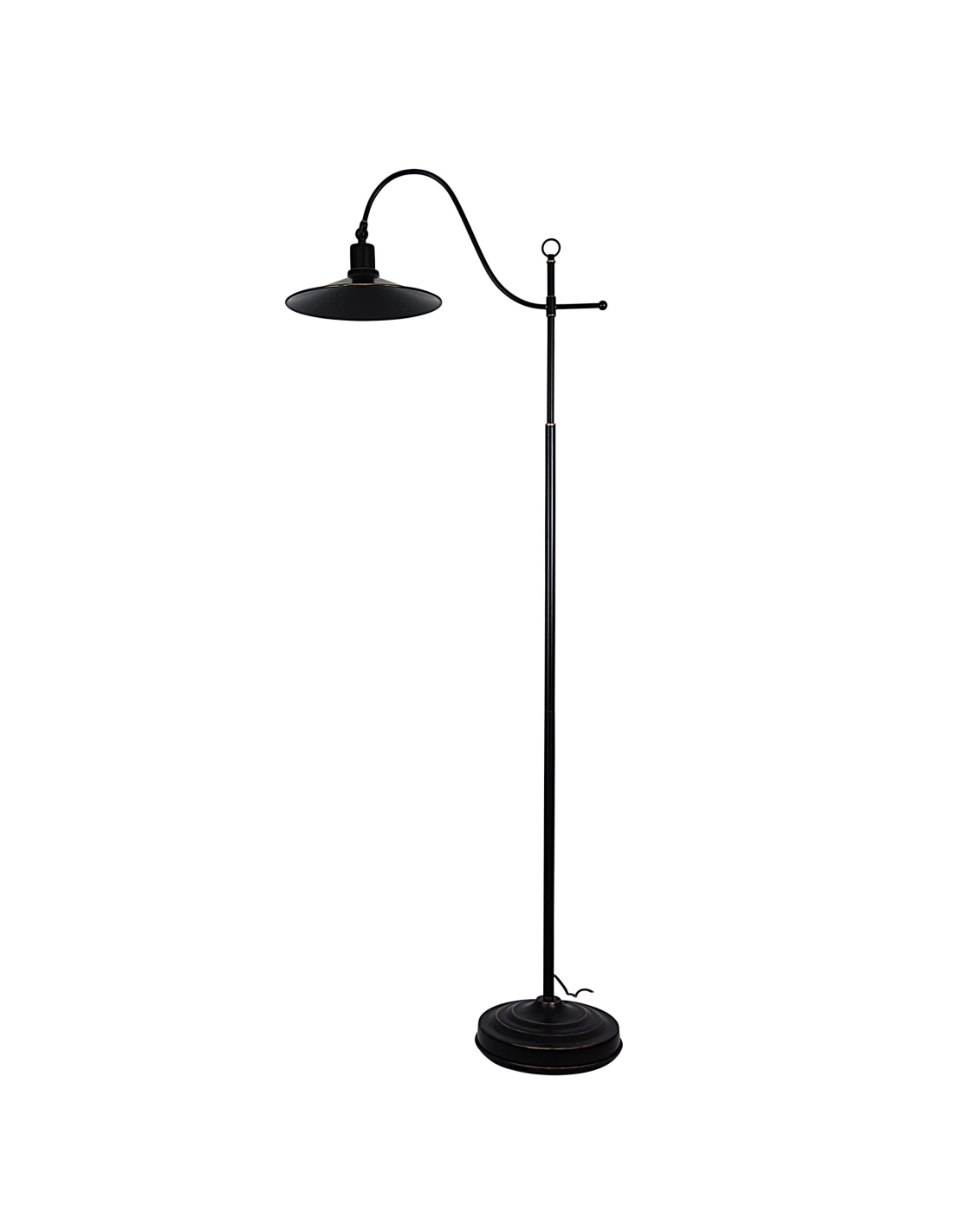 black pharmacy lamp