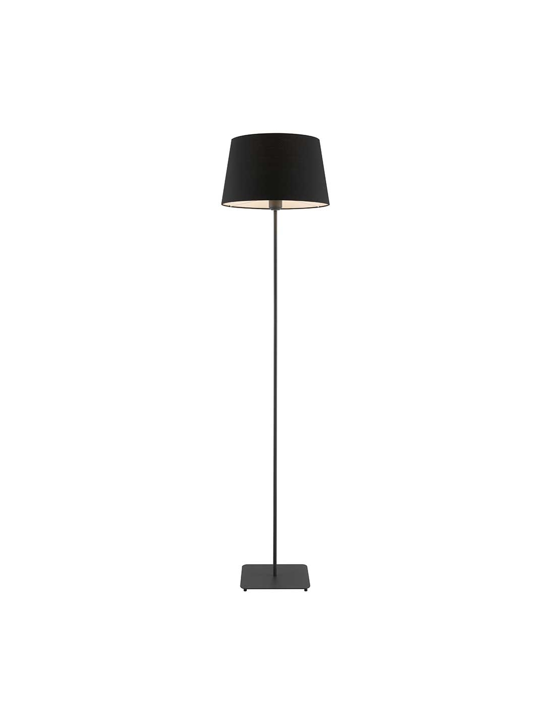 devon floor lamp white